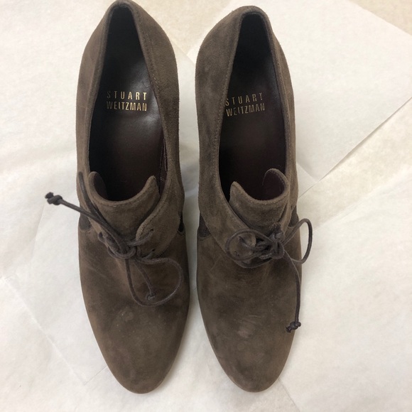 Stuart Weitzman Suede Booties - Picture 2 of 6